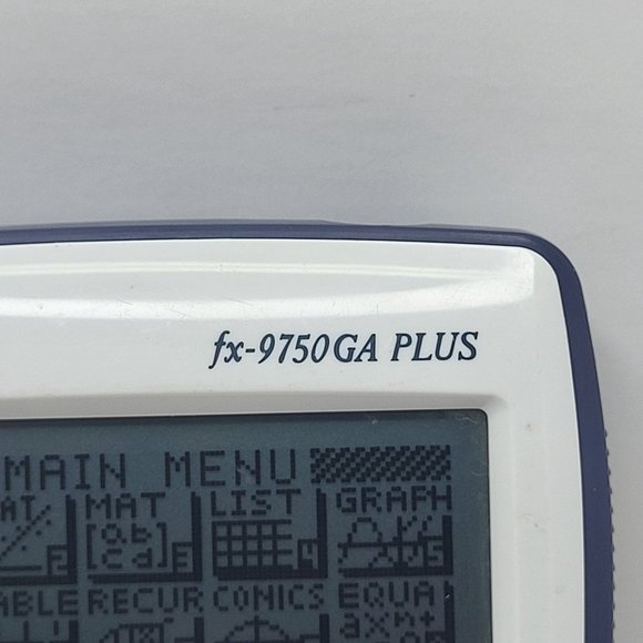 Casio FX-9750GA Plus Graphing Calculator -‎ Tested - Picture 4 of 16